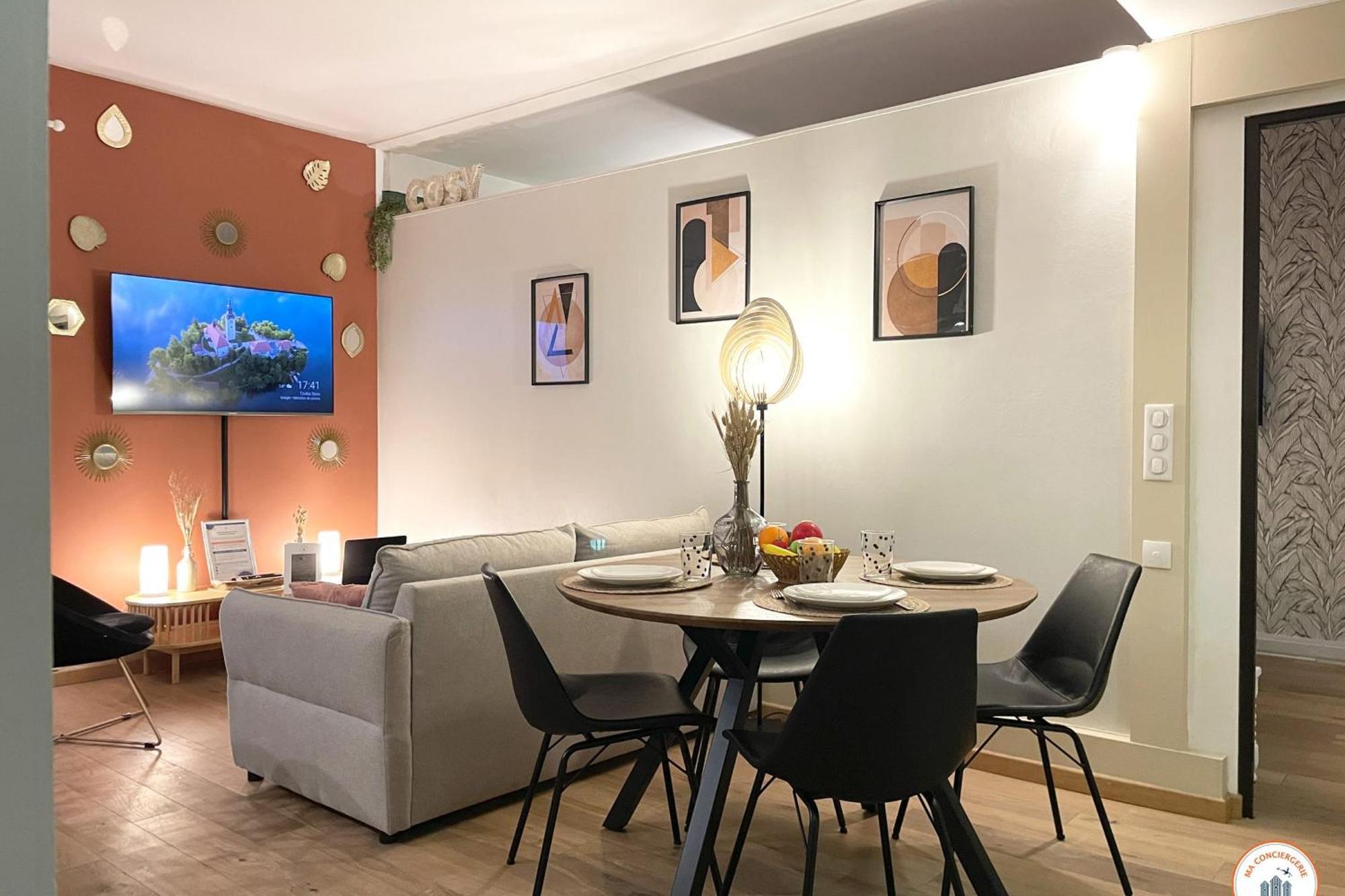 Bienvenue Au Chillou - Parking - Terrasse Apartment Le Havre Bagian luar foto
