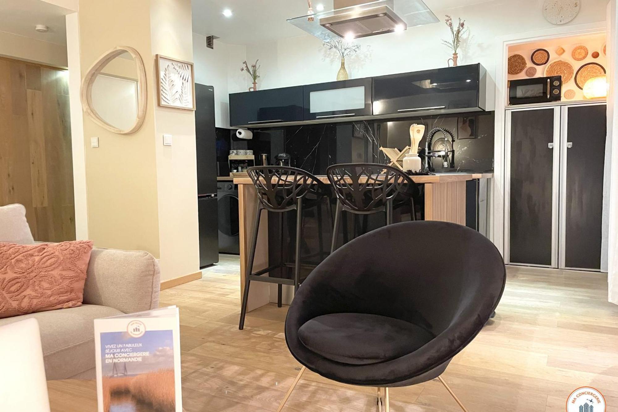 Bienvenue Au Chillou - Parking - Terrasse Apartment Le Havre Bagian luar foto
